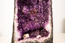 High - Grade Amethyst Cathedral Geode | Sparkly Purple Galaxy Druzy on Agate Matrix | 21.7 Inches, 38.6 Lbs - E2D Crystals & Minerals