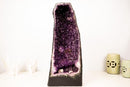 High - Grade Amethyst Cathedral Geode | Sparkly Purple Galaxy Druzy on Agate Matrix | 21.7 Inches, 38.6 Lbs - E2D Crystals & Minerals