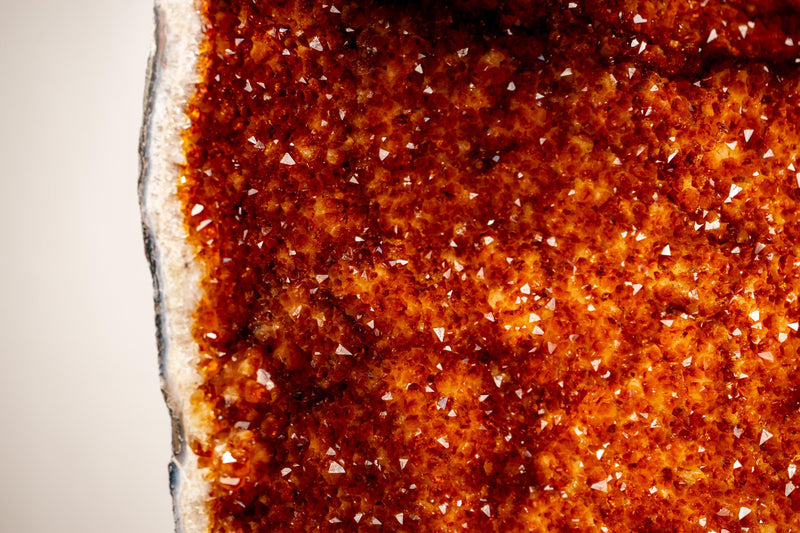 Large Citrine Cathedral Geode – AAA - Grade Madeira Citrine for Collection, Luxury Décor & Energy Work - (50 kg / 108 lb) - E2D Crystals & Minerals