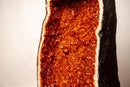 AAA - Grade Citrine Cathedral Geode – Extra - Large Madeira Citrine for Collection, Luxury Décor & Energy Work - (57 kg / 28 In.) - E2D Crystals & Minerals