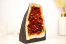 AAA - Grade Citrine Geode Cathedral with Madeira Orange Citrine Druzy - E2D Crystals & Minerals