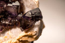 Cacoxenite (Seven Stone) Amethyst Elestial Cluster on Feldspar & Quartz Matrix - E2D Crystals & Minerals