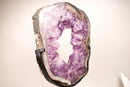 Amethyst Portal with Large Purple Amethyst and Agate Lace, Dual - Sided - E2D Crystals & Minerals