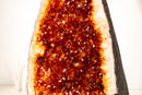 AAA - Grade Citrine Geode Cathedral with Madeira Orange Citrine Druzy - E2D Crystals & Minerals