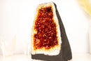AAA - Grade Citrine Geode Cathedral with Madeira Orange Citrine Druzy - E2D Crystals & Minerals