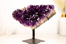 Grape Jelly Purple Amethyst Cluster – Sculptural AAA Quality Crystal - E2D Crystals & Minerals