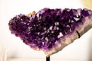 Grape Jelly Purple Amethyst Cluster – Sculptural AAA Quality Crystal - E2D Crystals & Minerals