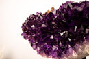 Grape Jelly Purple Amethyst Cluster – Sculptural AAA Quality Crystal - E2D Crystals & Minerals