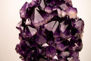 Grape Jelly Amethyst Cluster – AAA - Grade Saturated Deep Purple Crystals - E2D Crystals & Minerals
