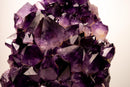 Grape Jelly Amethyst Cluster – AAA - Grade Saturated Deep Purple Crystals - E2D Crystals & Minerals