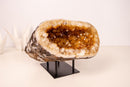 All - Natural Citrine Geode Cave with Orange Citrine Points - E2D Crystals & Minerals