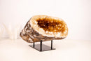 All - Natural Citrine Geode Cave with Orange Citrine Points - E2D Crystals & Minerals