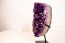 Natural Grape Jelly Amethyst Cluster - E2D Crystals & Minerals