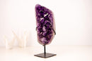 Natural Grape Jelly Amethyst Cluster - E2D Crystals & Minerals