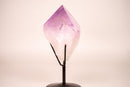 Natual Lavender Purple Amethyst Point with Record Keepers - E2D Crystals & Minerals
