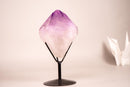 Natual Lavender Purple Amethyst Point with Record Keepers - E2D Crystals & Minerals