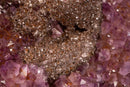Purple Amethyst Heart with Galaxy Druzy Nest | Extra - Large Size - E2D Crystals & Minerals