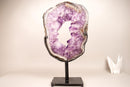Amethyst Portal with Large Purple Amethyst and Agate Lace, Dual - Sided - E2D Crystals & Minerals