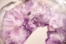 Amethyst Portal with Large Purple Amethyst and Agate Lace, Dual - Sided - E2D Crystals & Minerals