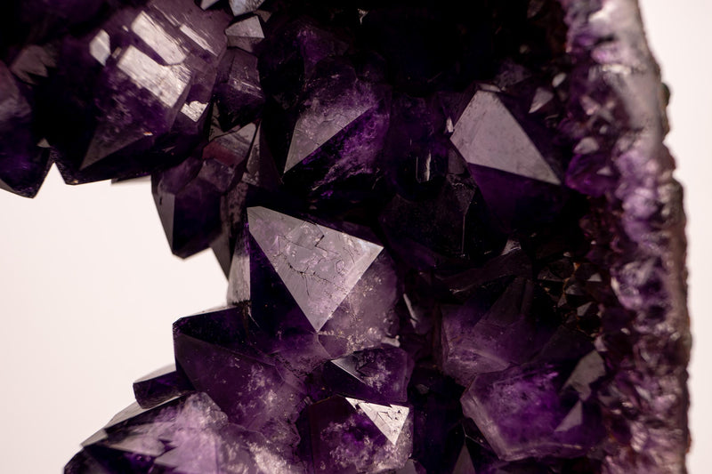Rare Amethyst Geode Portal – AAA Crown Druzy Formation - E2D Crystals & Minerals