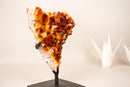 Spectacular AAA Natural Citrine Cluster with Sparkling Madeira Orange Druzy Crystals - 4.0 Kg - 8.8 lb - E2D Crystals & Minerals