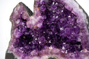 Twin Amethyst Geode Cave with Large, Deep Purple Druzy Crystals, High - Grade Brazilian Amethyst - 54 Lb - E2D Crystals & Minerals