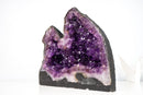 Twin Amethyst Geode Cave with Large, Deep Purple Druzy Crystals, High - Grade Brazilian Amethyst - 54 Lb - E2D Crystals & Minerals