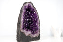 Deep Purple Amethyst Cathedral Geode – Medium Size, Superior Quality, Ethically Sourced, 41 Lb. 15.5 In. - E2D Crystals & Minerals