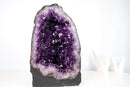 Deep Purple Amethyst Cathedral Geode – Medium Size, Superior Quality, Ethically Sourced, 41 Lb. 15.5 In. - E2D Crystals & Minerals