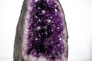 Pair of Deep Purple Amethyst Cathedral Geodes – Medium Size, Superior Quality, Ethically Sourced, 81 Lb - E2D Crystals & Minerals