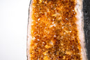 High - Grade Orange Citrine Geode Cathedral – Medium Size, Ethically Sourced, 30 lb - E2D Crystals & Minerals