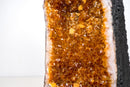 High - Grade Golden - Orange Citrine Geode Cathedral – Medium Size, Ethically Sourced, 29 lb - E2D Crystals & Minerals