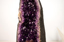 Gorgeous Amethyst Geode Cathedral – Super Extra Grade with Large Deep Violet - Purple Crystals - Medium Size: 30 lb - 18 In - E2D Crystals & Minerals