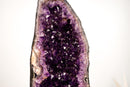 Gorgeous Amethyst Geode Cathedral – Super Extra Grade with Large Deep Violet - Purple Crystals - Medium Size: 30 lb - 18 In - E2D Crystals & Minerals