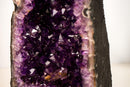 Gorgeous Amethyst Geode Cathedral – Super Extra Grade with Large Deep Violet - Purple Crystals - Medium Size: 30 lb - 18 In - E2D Crystals & Minerals