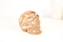 AAA - Grade Smoky Citrine Crystal Skull – Gorgeous All - Natural Honey Citrine Quartz - 840g - 1.9 lb - E2D Crystals & Minerals