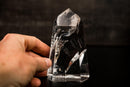 Water - Clear Lemurian Quartz Obelisk Point from Diamantina –. AAA - Grade Crystal with Exceptional Transparency and Multiple Rainbows - 1.3 Lb - E2D Crystals & Minerals