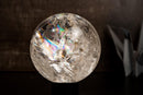 Epic Large Quartz Sphere with Rainbows – High - Grade Crystal Ball from Diamantina, Brazil (9.6 lb, 150 mm) - E2D Crystals & Minerals
