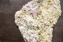 Rare All - Natural Amethyst Plate – Green & White Sugar Druzy with Zeolite, Calcite and Hematite - 17" 11 lb - E2D Crystals & Minerals