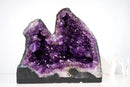 Twin Amethyst Geode Cave with Large, Deep Purple Druzy Crystals, High - Grade Brazilian Amethyst - 54 Lb - E2D Crystals & Minerals