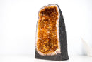 High - Grade Orange Citrine Geode Cathedral – Medium Size, Ethically Sourced, 30 lb - E2D Crystals & Minerals
