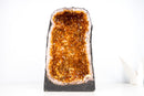 High - Grade Orange Citrine Geode Cathedral – Medium Size, Ethically Sourced, 30 lb - E2D Crystals & Minerals