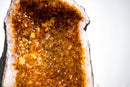 High - Grade Golden - Orange Citrine Geode Cathedral – Medium Size, Ethically Sourced, 29 lb - E2D Crystals & Minerals