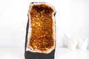 High - Grade Golden - Orange Citrine Geode Cathedral – Medium Size, Ethically Sourced, 29 lb - E2D Crystals & Minerals