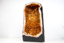 High - Grade Golden - Orange Citrine Geode Cathedral – Medium Size, Ethically Sourced, 29 lb - E2D Crystals & Minerals