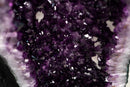 Pair of Large Amethyst Cathedral Geodes with Jelly Purple Druzy - E2D Crystals & Minerals