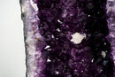 Pair of Large Amethyst Cathedral Geodes with Jelly Purple Druzy - E2D Crystals & Minerals