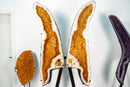 Giant 7.22 Ft Citrine Butterfly Geode Wings - E2D Crystals & Minerals
