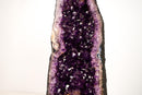Gorgeous Amethyst Geode Cathedral – Super Extra Grade with Large Deep Violet - Purple Crystals - Medium Size: 30 lb - 18 In - E2D Crystals & Minerals