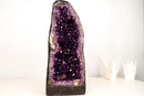 Gorgeous Amethyst Geode Cathedral – Super Extra Grade with Large Deep Violet - Purple Crystals - Medium Size: 30 lb - 18 In - E2D Crystals & Minerals